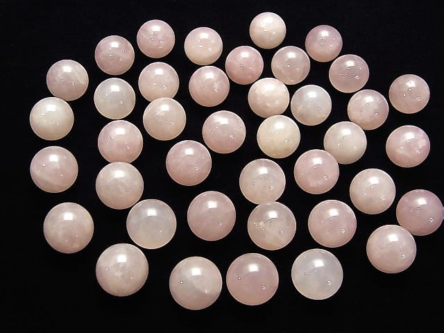 Rose Quartz AAA Undrilled Round 12mm 5pcs $3.79!