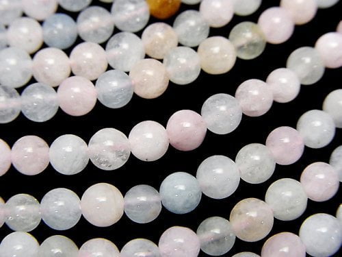 Mixed Stone, Round Gemstone Beads