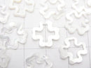 High quality White Shell Cross 12x12x1.5 2pcs $3.79!