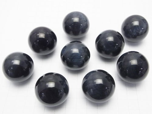 1pc $12.99! Natural Blue Tiger's Eye AAA- Sphere, Round 26-28mm 1pc