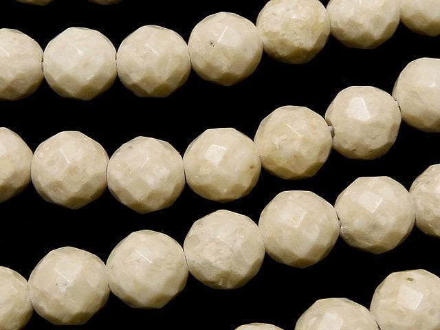 Faceted Round, Riverstone Gemstone Beads