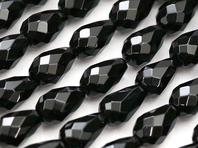 Drop, Onyx Gemstone Beads