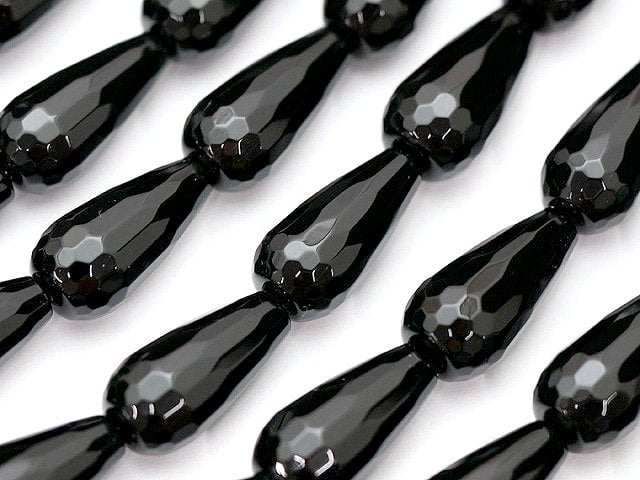 Drop, Onyx Gemstone Beads