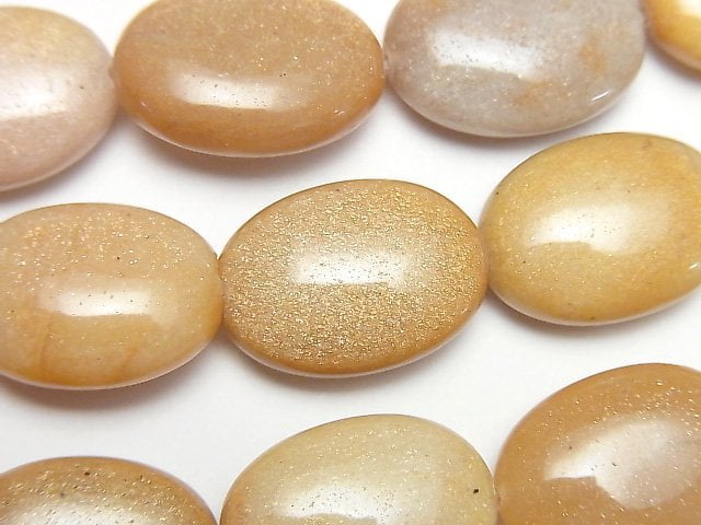 Aventurine, Oval Gemstone Beads