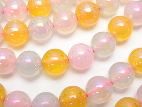 Flash Crystal, Round Gemstone Beads