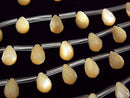 Drop, Mother of Pearl (Shell Beads) Pearl & Shell Beads