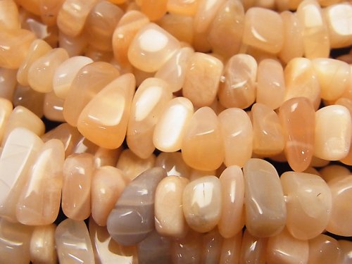 Chips, Moonstone Gemstone Beads