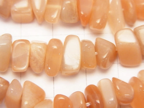 1strand $8.79! Orange Moonstone AA ++ Chips (Small Nugget) 1strand beads (aprx.15inch / 38cm)