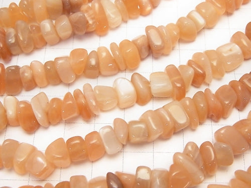 1strand $8.79! Orange Moonstone AA ++ Chips (Small Nugget) 1strand beads (aprx.15inch / 38cm)