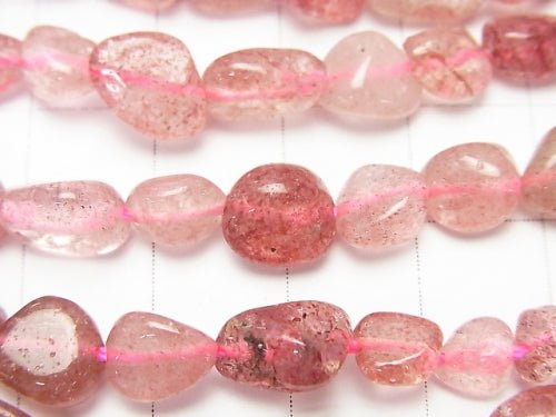 [Video] 1strand $7.79! Pink epidote AAA - Nugget 1strand beads (aprx.15inch / 38cm)