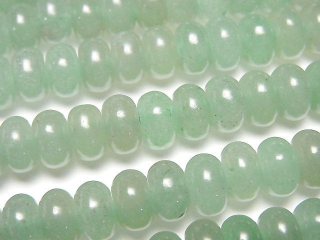 Aventurine, Roundel Gemstone Beads