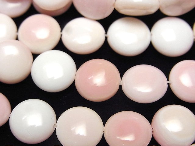 Coin, Mother of Pearl (Shell Beads) Pearl & Shell Beads