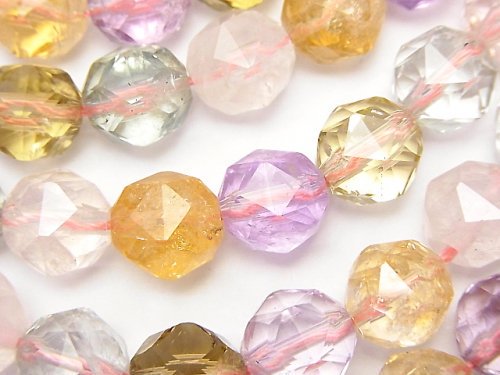 Faceted Round, Mixed Stone, Star Gemstone Beads