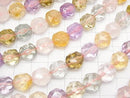 [Video] High Quality Mixed Stone AAA Star Faceted Round 10mm 1/4 or 1strand beads (aprx.15inch / 38cm)