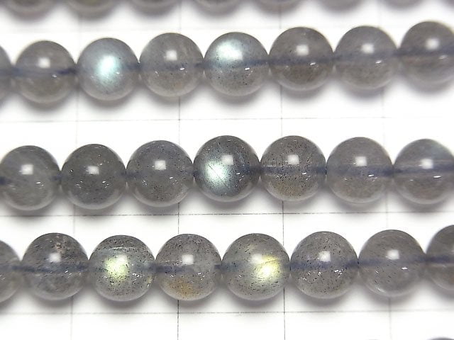 [Video]Labradorite AAA Round 6mm half or 1strand beads (aprx.15inch/36cm)