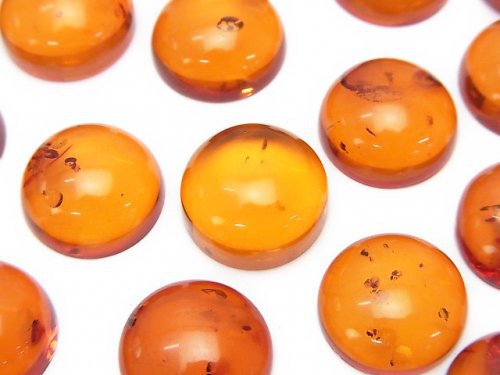 Amber, Cabochon Gemstone Beads