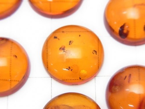 Baltic Amber Round Cabochon 14 x 14 x 6 mm 1 pc $17.99!