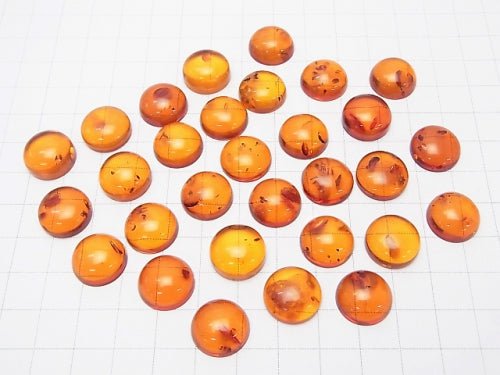 Baltic Amber Round Cabochon 14 x 14 x 6 mm 1 pc $17.99!