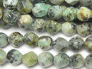 Faceted Round, Turquoise Gemstone Beads