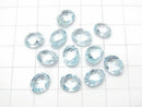 High Quality Sky Blue Topaz AAA Faceted Oval 3pcs $17.99!