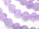 Lavender Amethyst, Skull Gemstone Beads