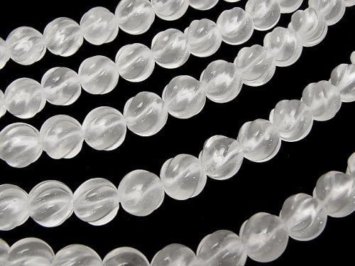 [Video] Milky Quartz AAA Round 10mm S line Twist half or 1strand beads (aprx.15inch/36cm)