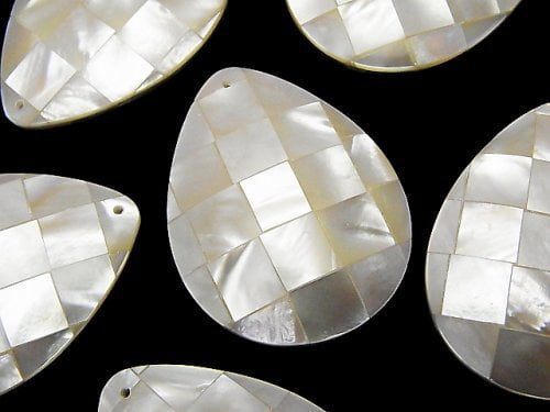 Mother of Pearl (Shell Beads), Pear Shape Pearl & Shell Beads