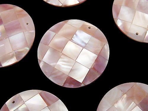 Coin, Mother of Pearl (Shell Beads) Pearl & Shell Beads