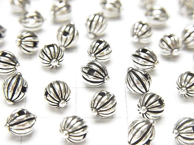 Silver925 Design Beads 6x5x5mm 2pcs