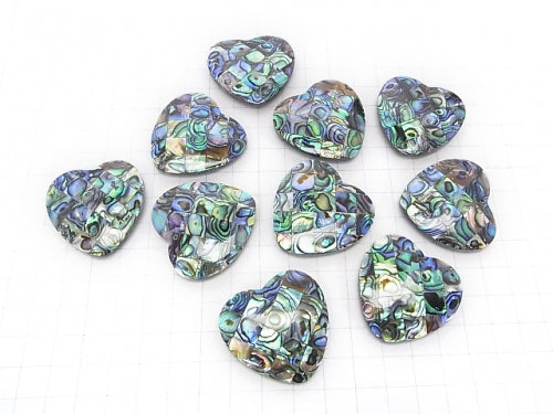 Mosaic Shell Heart 35x35x8mm Abalone Shell 1pc $3.79!