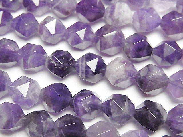 Amethyst, Faceted Round Gemstone Beads