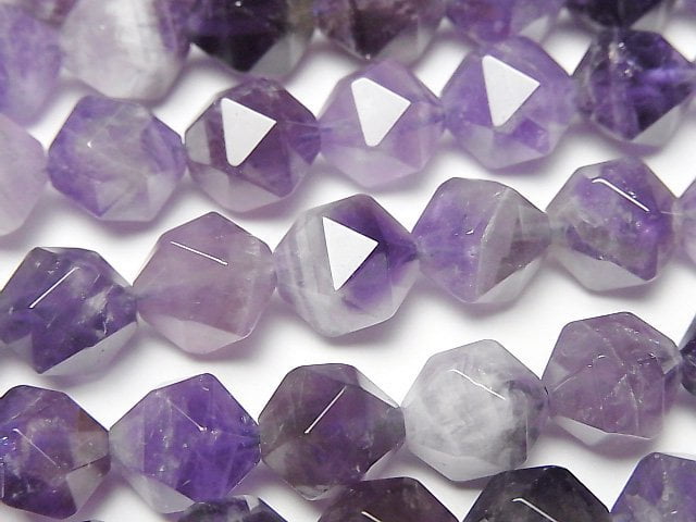 Amethyst, Faceted Round Gemstone Beads