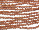 1strand $8.79! Golden Sand Stone Faceted Round 2mm  1strand beads (aprx.15inch/38cm)