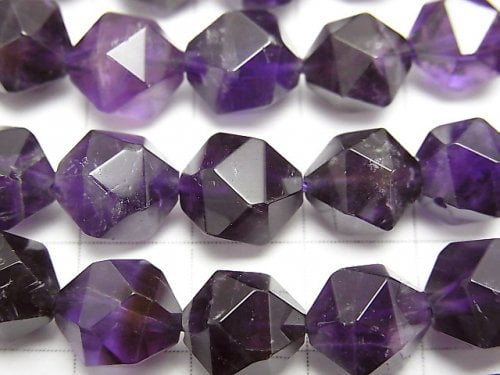 Amethyst AA 24Faceted Round 10mm half or 1strand beads (aprx.15inch/37cm)