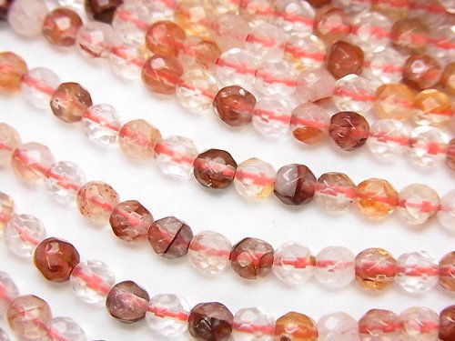 Faceted Round, Other Quartz Gemstone Beads