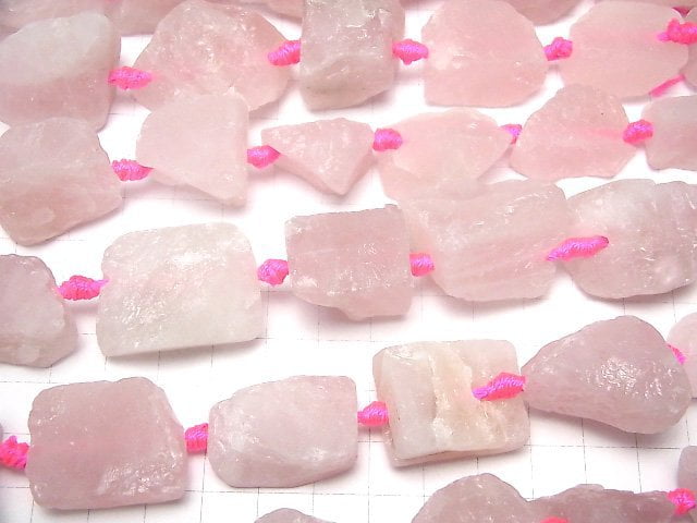 1strand $9.79! Rose Quartz Rough Rock Nugget 1strand beads (aprx.15inch / 37cm)