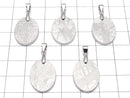 Meteorite  Oval Pendant 20x15mm 1pc