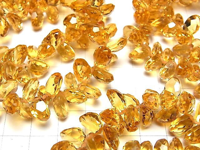 [Video] High Quality Citrine AAA Oval Faceted 9x7x5mm half or 1strand (Bracelet)