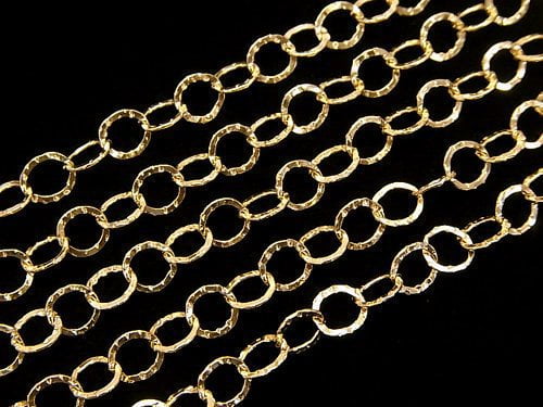 14KGF patterned Cable Chain 4.8 mm 10 cm $5.79!