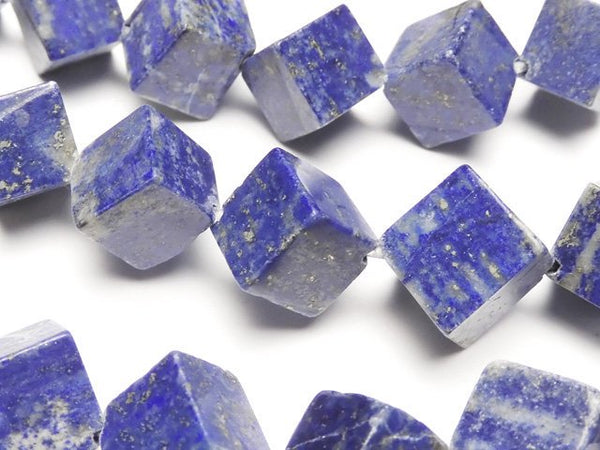 Cube, Lapis lazuli Gemstone Beads