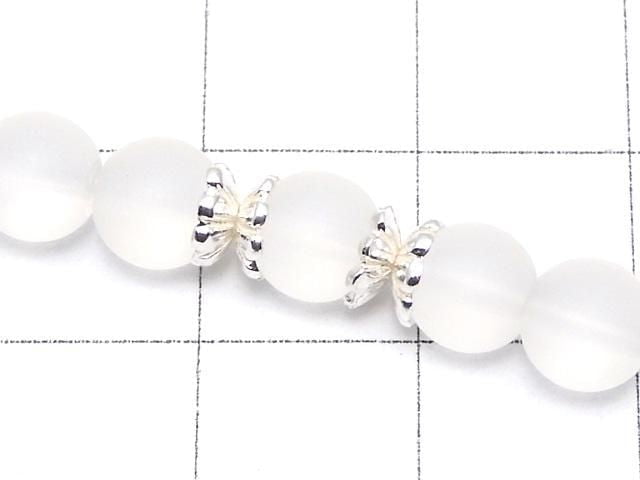 Silver925 Bead Cap 5x5x2mm No coating 10pcs