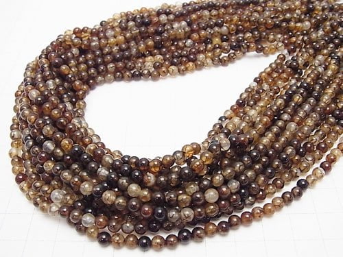 Dragon Agate Round 4mm 1strand beads (aprx.15inch/38cm)