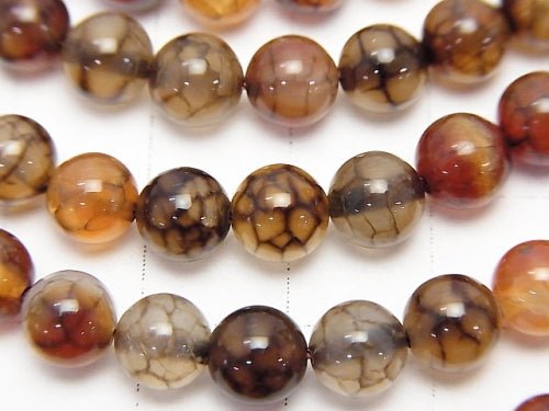 Dragon Agate Round 6mm 1strand beads (aprx.15inch/38cm)