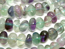 Fluorite, Nugget Gemstone Beads