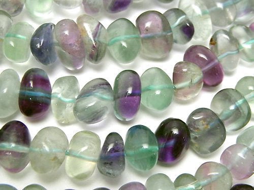 Fluorite, Nugget Gemstone Beads