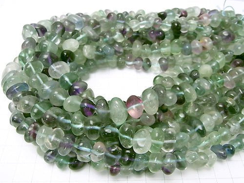 1strand $6.79! Multi Color Fluorite AA + Nugget 1strand beads (aprx.15inch / 38cm)