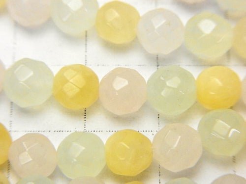 1strand $9.79! Mixed Stone  64Faceted Round 6mm 1strand beads (aprx.15inch/38cm)