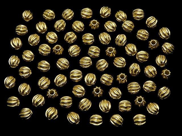 Silver925 Design Round 4mm 18KGP 2pcs