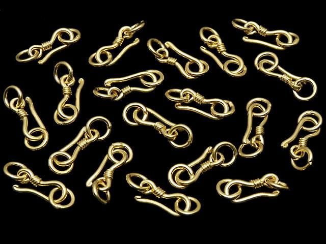 Silver925 U Hook with Jump Ring  18KGP 1pc