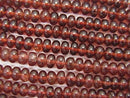 [Video] Mozambique Garnet AAA Rondelle 1strand beads (aprx.14inch / 34cm)